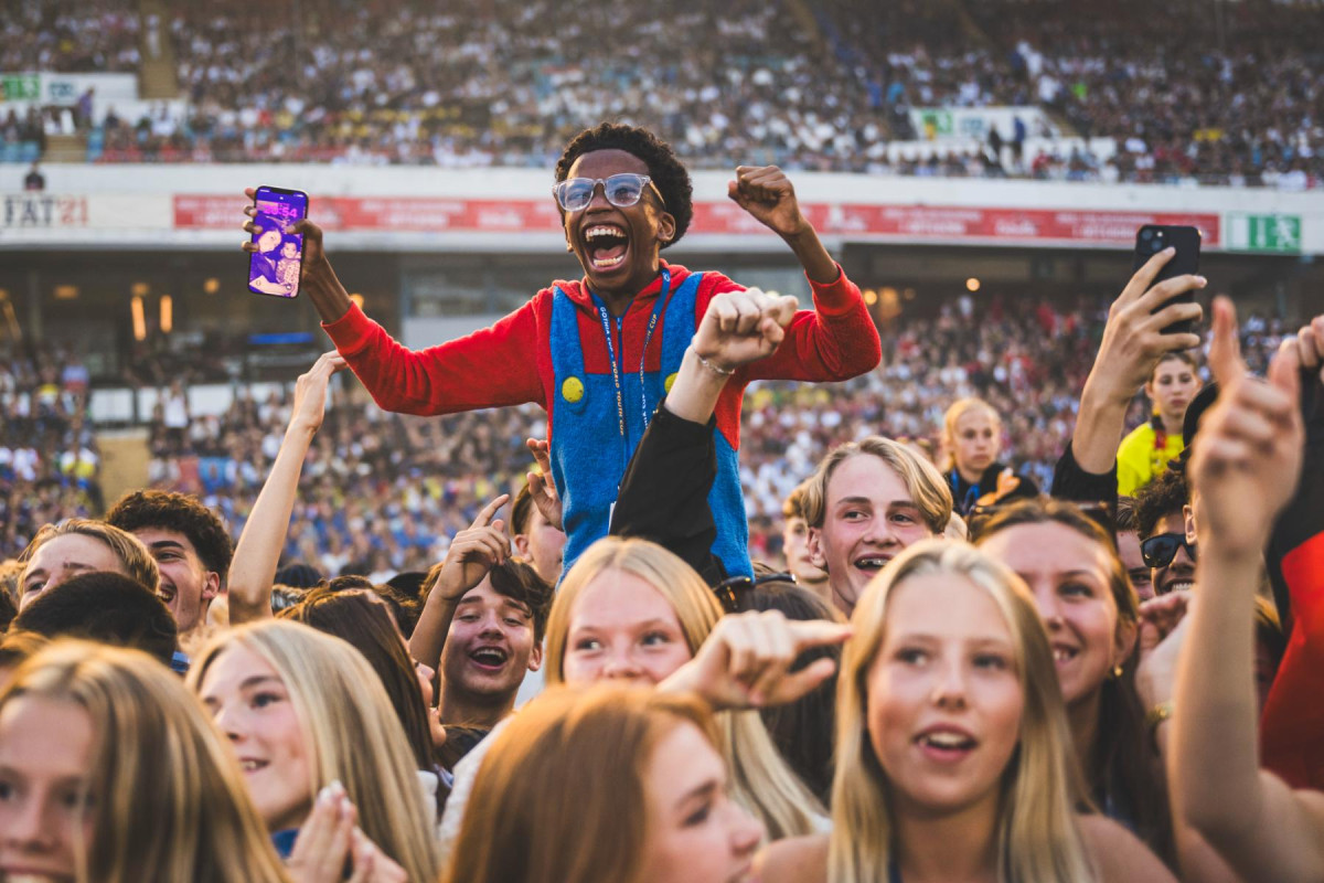 Opening ceremony at Ullevi