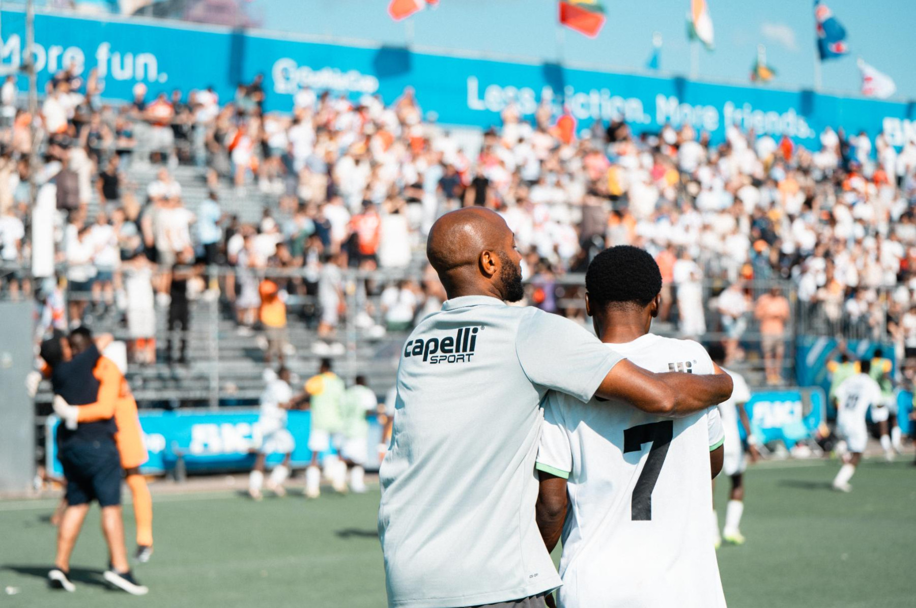 Gothia Cup — players and crowd