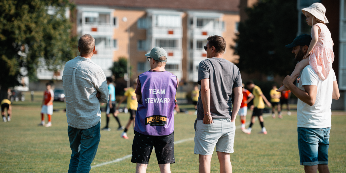 Team Steward Creates Safety Around the Pitch