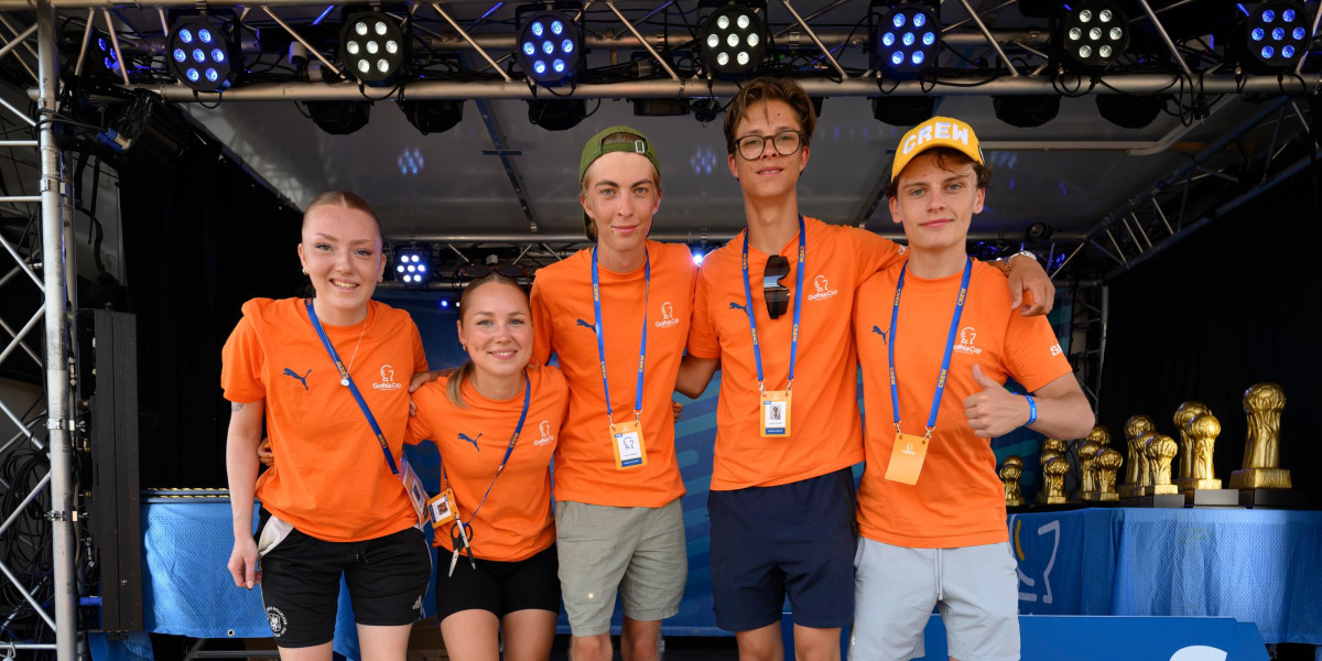Volunteers at Gothia Cup – where many take their first step into working life