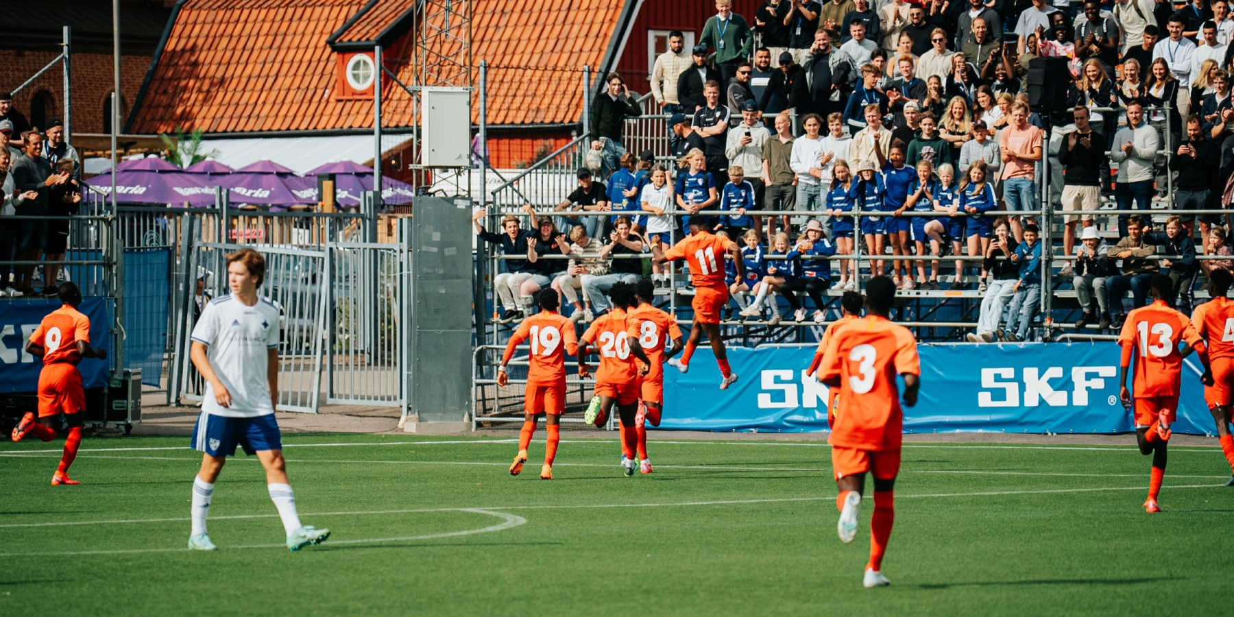 Popular Right to Dream "The fans give us motivation" Gothia Cup