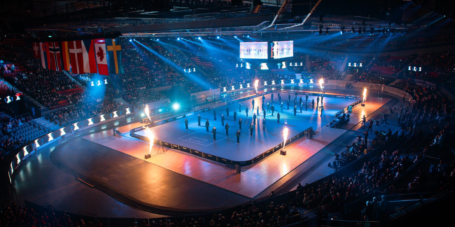 Basic Gothia Gothia Cup Innebandy 2026 opened in front of a crowded Scandinavium